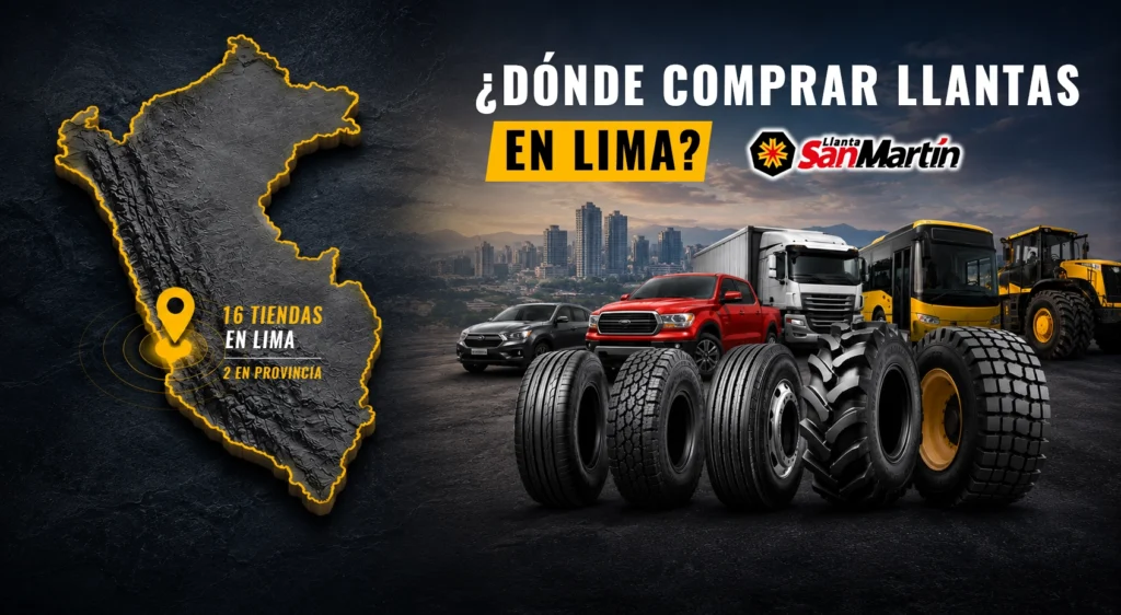 Llantas importadas 2026 en Llanta San Martín Lima
