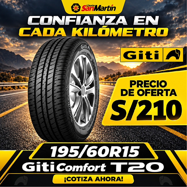 Promoción Giti - Llanta San Martin